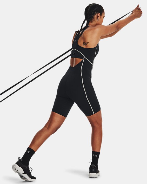 Women's Project Rock Bodysuit, Black, pdpMainDesktop image number 1